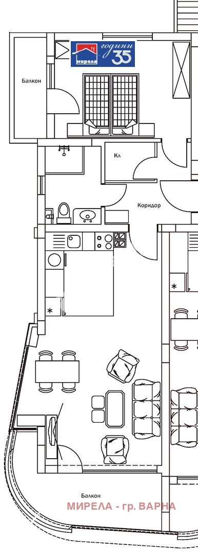 Продава 2-СТАЕН, с. Шкорпиловци, област Варна, снимка 11 - Апартаменти - 54134476