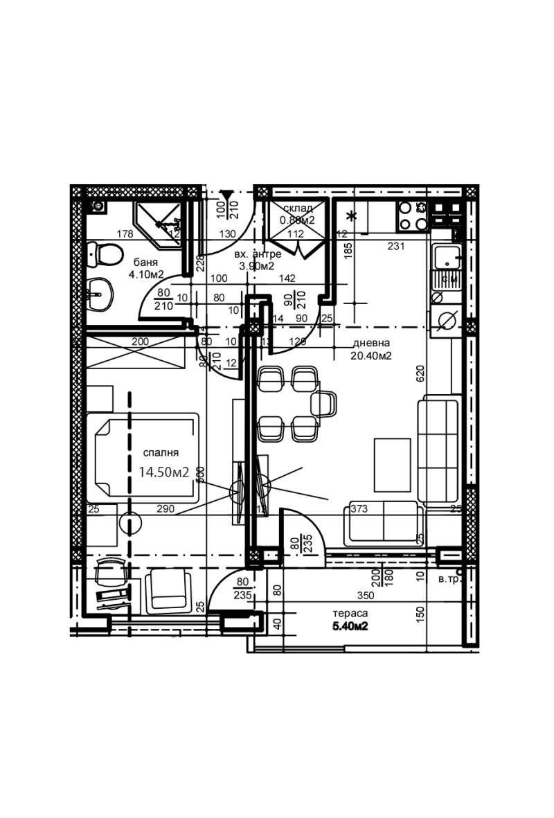 Продава 2-СТАЕН, гр. Пловдив, Остромила, снимка 5 - Aпартаменти - 49169940