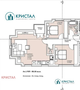 3-СТАЕН, 99 m2