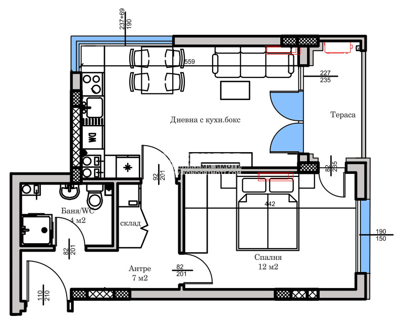 Продава 2-СТАЕН, гр. Пловдив, Христо Смирненски, снимка 3 - Aпартаменти - 47541201