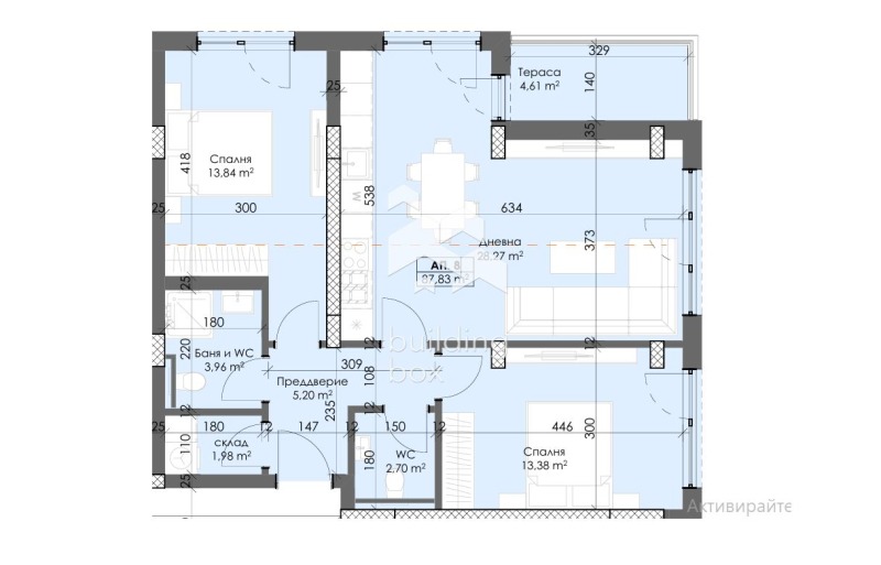 Zu verkaufen  2 Schlafzimmer Plowdiw , Trakija , 109 qm | 55159864 - Bild [7]