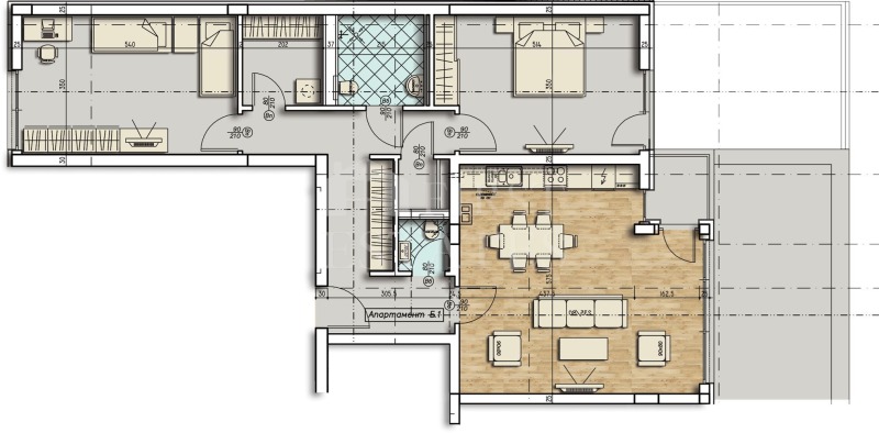 Продава 3-СТАЕН в град София, Стрелбище - 140 кв.м / 480 000 € » 938 798.40 лв., КЕЛЪР УИЛЯМС ЦЕНТЪР