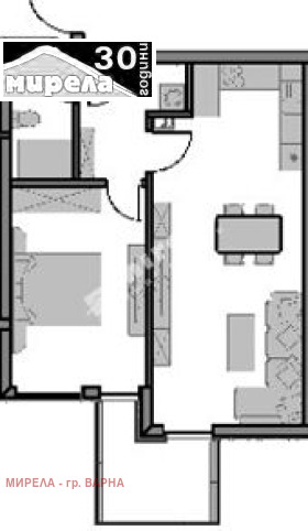 À venda  1 quarto Varna , Kaisieva gradina , 73 m² | 10627534 - imagem [3]