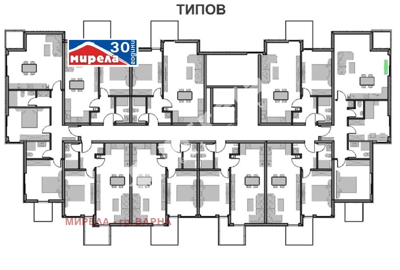 À venda  1 quarto Varna , Kaisieva gradina , 73 m² | 10627534 - imagem [4]