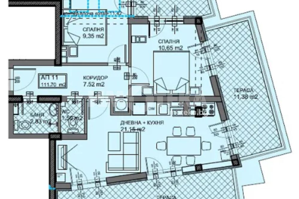 Продава 3-СТАЕН, гр. София, Овча купел 1, снимка 3 - Апартаменти - 53861270