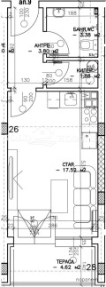 Продава 1-СТАЕН, гр. Пловдив, Младежки Хълм, снимка 5