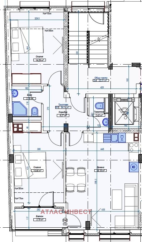 Продава 3-СТАЕН, гр. София, Банишора, снимка 4 - Апартаменти - 55816871