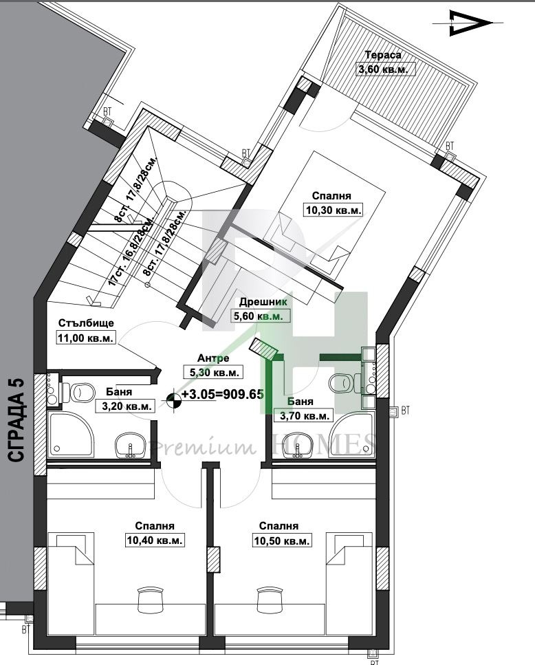 Продава КЪЩА, гр. София, с. Бистрица, снимка 15 - Къщи - 52152197