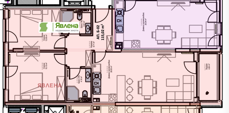 Продава 3-СТАЕН, гр. София, Младост 2, снимка 4 - Апартаменти - 52158251