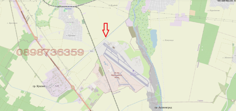 Продава ЗЕМЕДЕЛСКА ЗЕМЯ, с. Ягодово, област Пловдив, снимка 3 - Земеделска земя - 52367886