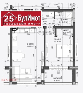 1 bedroom Vazrazhdane 4, Varna