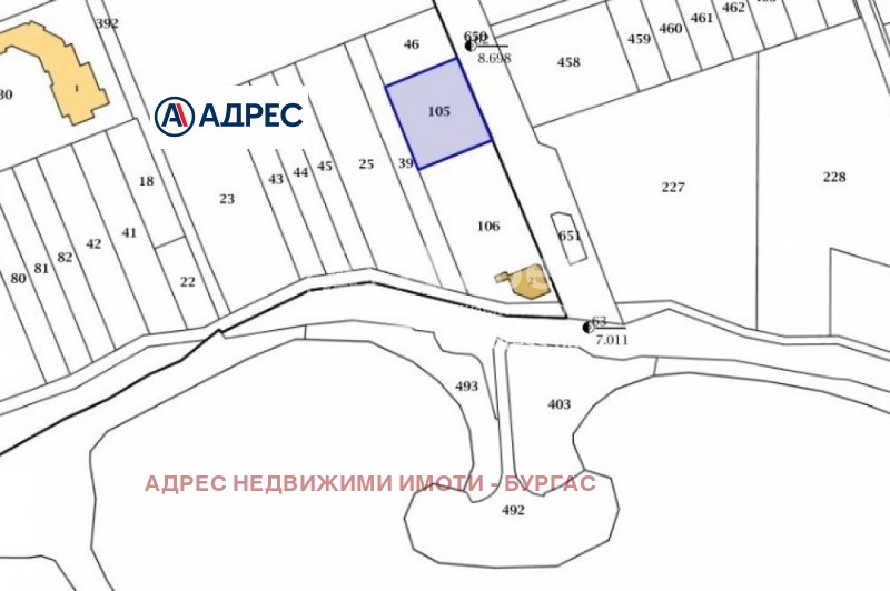 Продава  Парцел област Бургас , гр. Ахелой , 1635 кв.м | 53581962 - изображение [4]