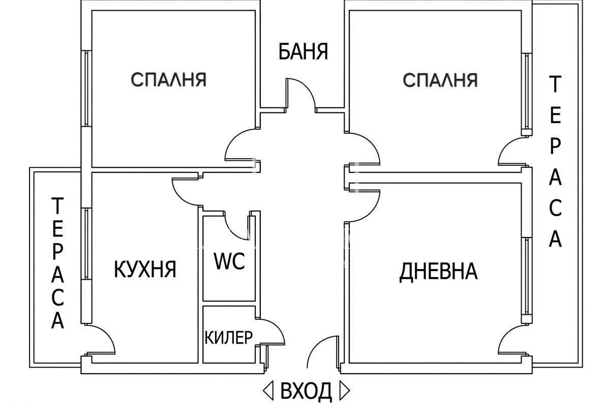Продава 4-СТАЕН, гр. Варна, Цветен квартал, снимка 8 - Апартаменти - 54762925
