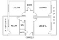 Продава  4-стаен град Варна , Цветен квартал , 82 кв.м | 66167820 - изображение [8]