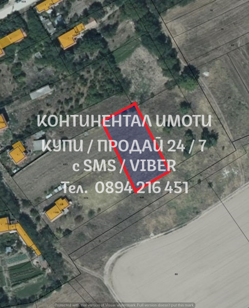 Продава ПАРЦЕЛ, с. Голям чардак, област Пловдив, снимка 1 - Парцели - 47045291