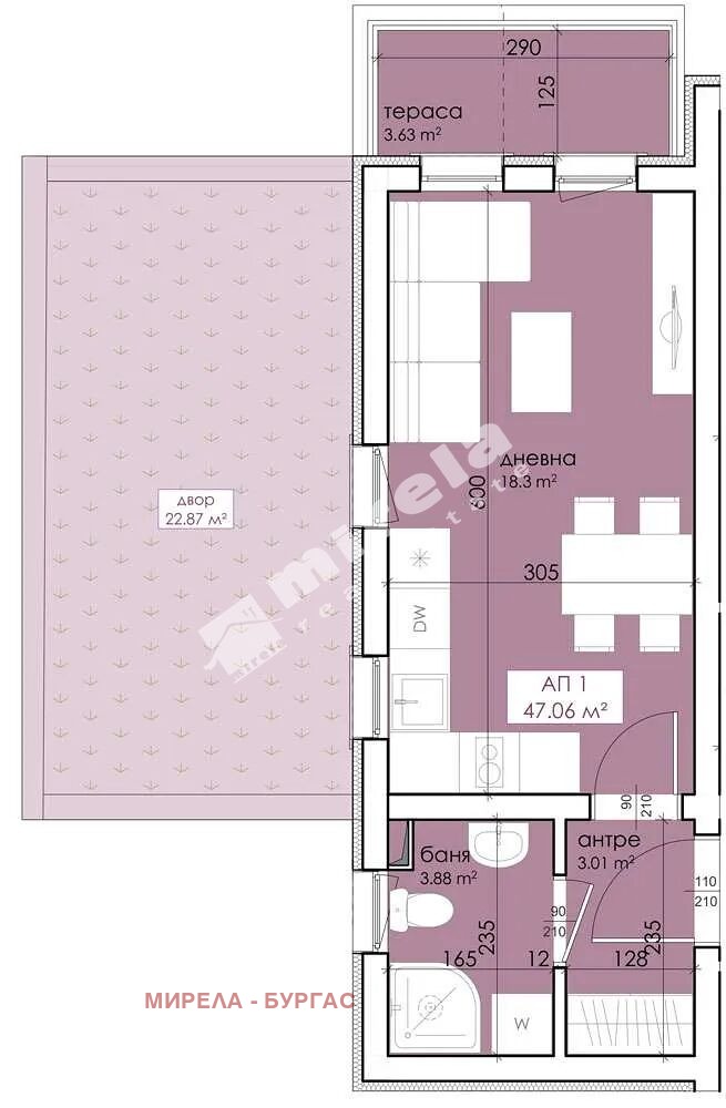Продава 1-СТАЕН, гр. Созопол, област Бургас, снимка 9 - Апартаменти - 53780717