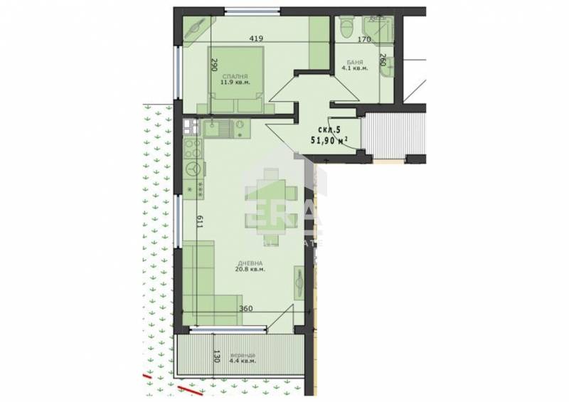 Продава  2-стаен град Варна , Възраждане 4 , 59 кв.м | 53362673 - изображение [2]