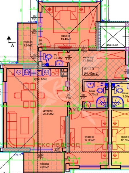 Til salg  2 soveværelser region Plovdiv , Asenovgrad , 110 kvm | 34308558