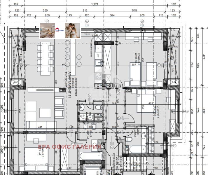 Продава 3-СТАЕН, гр. София, Драгалевци, снимка 8 - Aпартаменти - 48139144