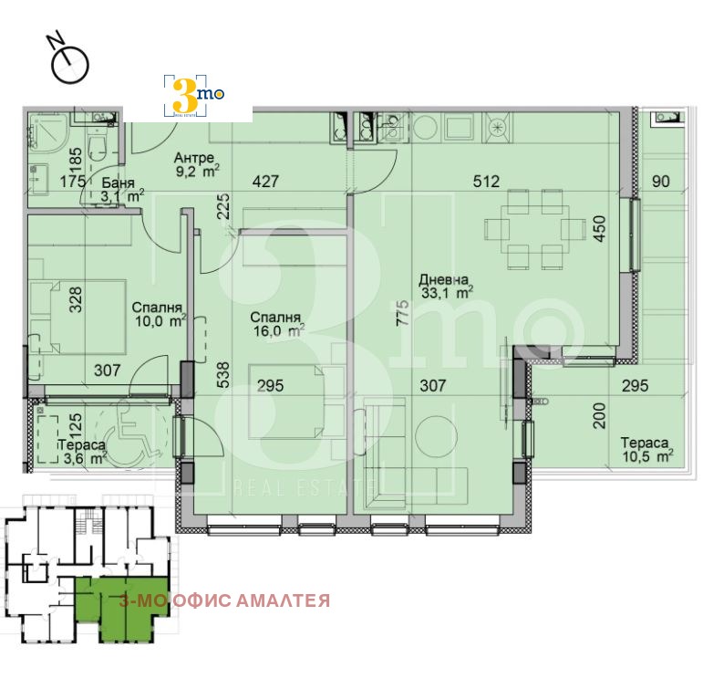 Продава  3-стаен град София , Модерно предградие , 117 кв.м | 47320909