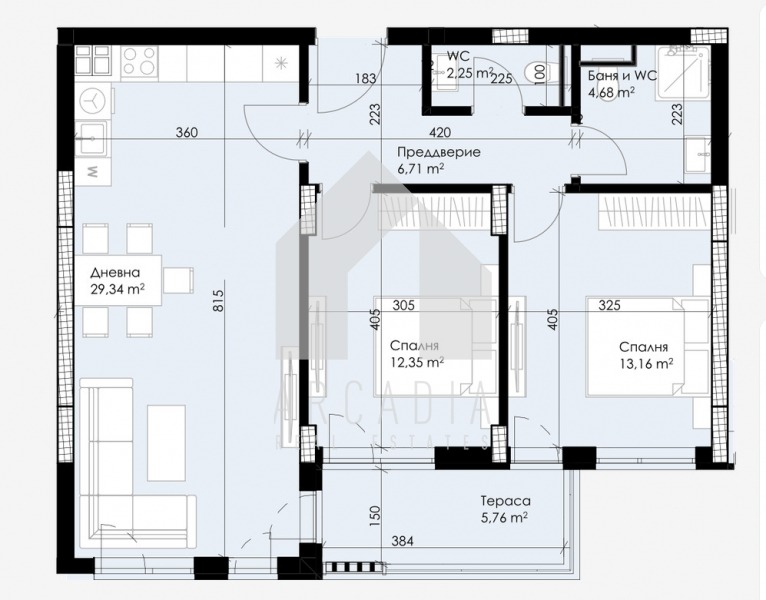 Продава 3-СТАЕН, гр. Пловдив, Христо Смирненски, снимка 3 - Апартаменти - 56016579