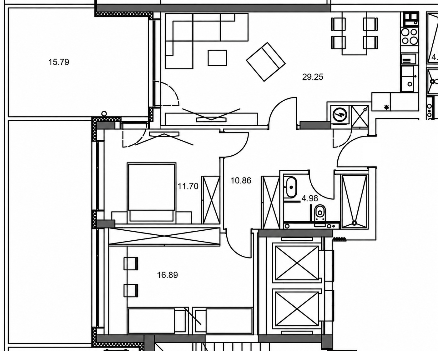 Продава 3-СТАЕН, гр. Варна, Бриз, снимка 10 - Апартаменти - 55558588