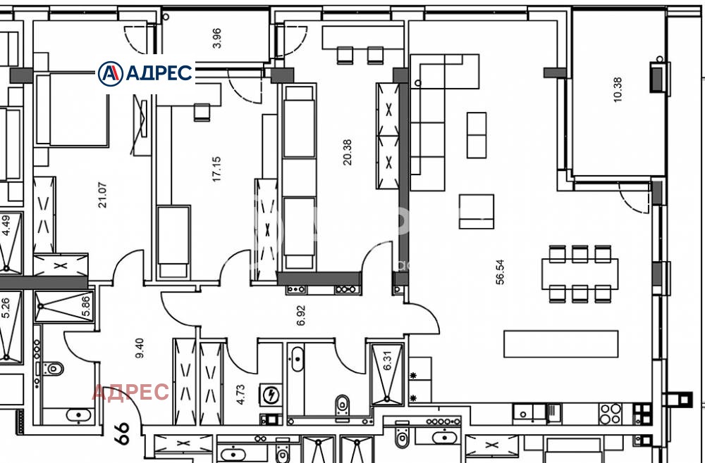 Продава МНОГОСТАЕН, гр. Варна, Бриз, снимка 4 - Апартаменти - 55833550