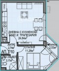 Продава  2-стаен град София , Обеля 2 , 60 кв.м | 36757950 - изображение [4]