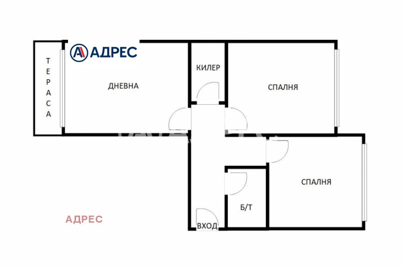 Na prodej  2 ložnice Varna , Čajka , 59 m2 | 58028796 - obraz [10]
