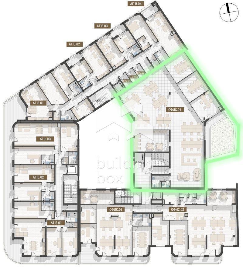 Продава ОФИС, гр. Пловдив, Център, снимка 3 - Офиси - 53429362