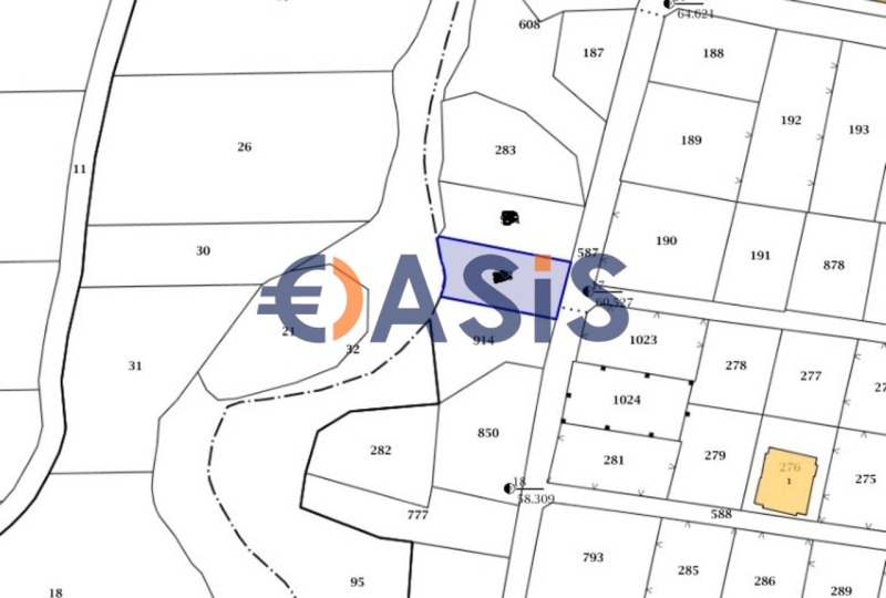 Продава  Парцел, област Бургас, гр. Свети Влас • 83 000 EUR • ID 62039665 — holmes.bg - [1] 