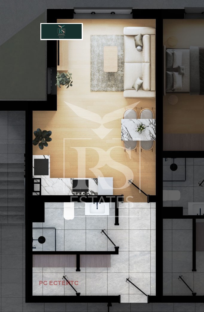 Продава  1-стаен, град София, Дружба 2 •  101 936 € • ID 28076238 — holmes.bg - [1] 