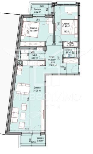 Eladó  2 hálószobás Sofia , Suhata reka , 125 négyzetméter | 93670575 - kép [3]