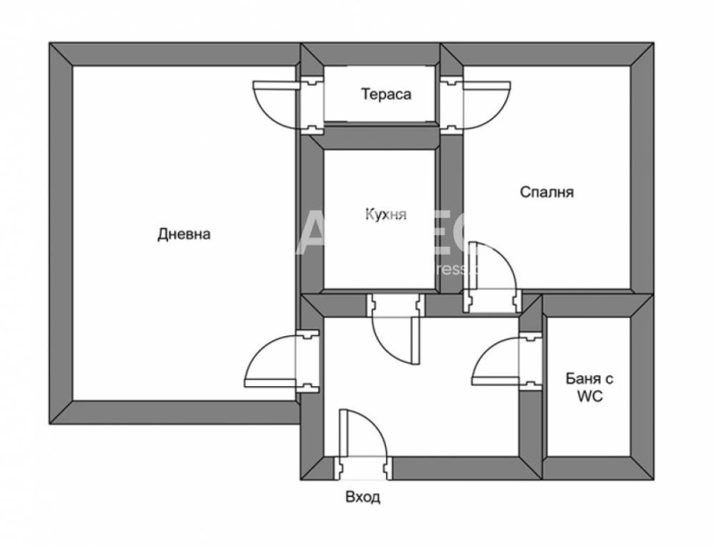 Til salgs  1 soverom Sofia , Oborishte , 66 kvm | 20305185 - bilde [4]