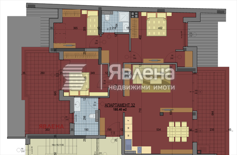 На продаж  3 кімнатна София , Банишора , 180 кв.м | 51124661 - зображення [2]