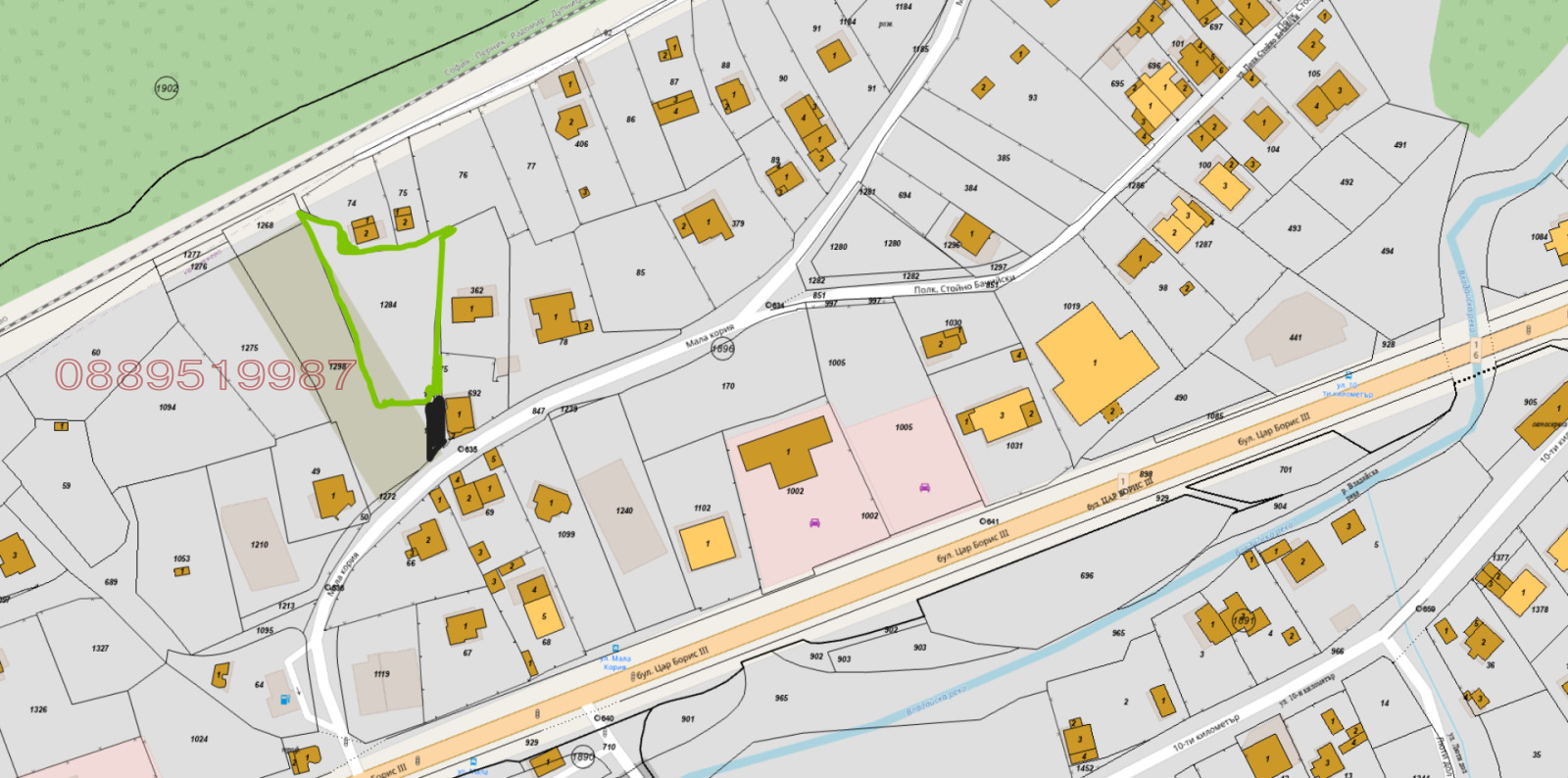 Продава ПАРЦЕЛ, гр. София, Княжево, снимка 2 - Парцели - 54109753