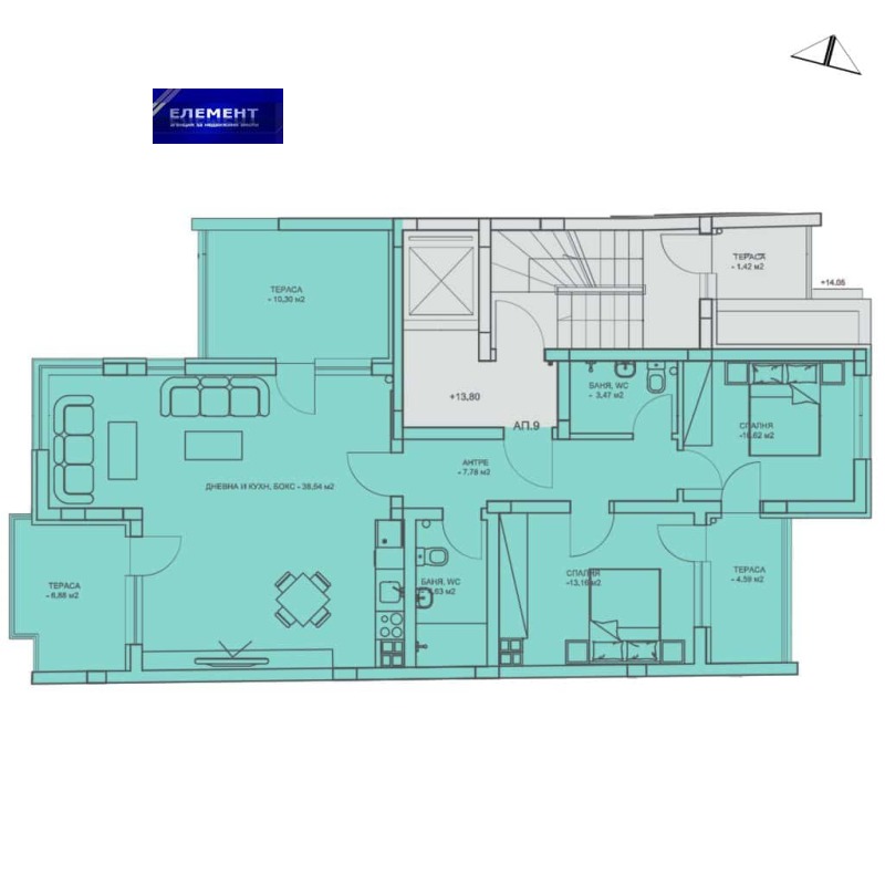 Продава 2-СТАЕН, гр. Пловдив, Център, снимка 3 - Aпартаменти - 48408448