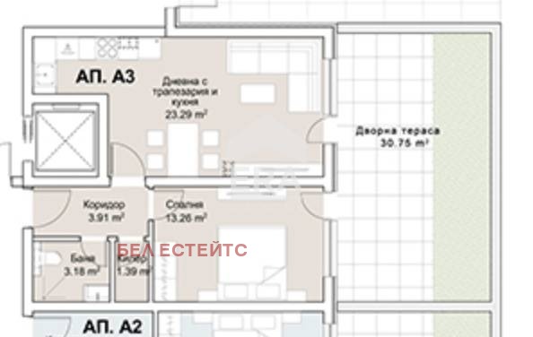 Продава 2-СТАЕН, гр. София, Хладилника, снимка 6 - Aпартаменти - 48616110