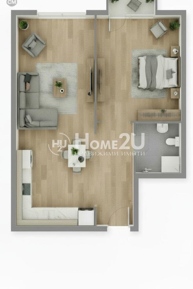 Продава 2-СТАЕН, гр. София, Център, снимка 4 - Апартаменти - 53737525