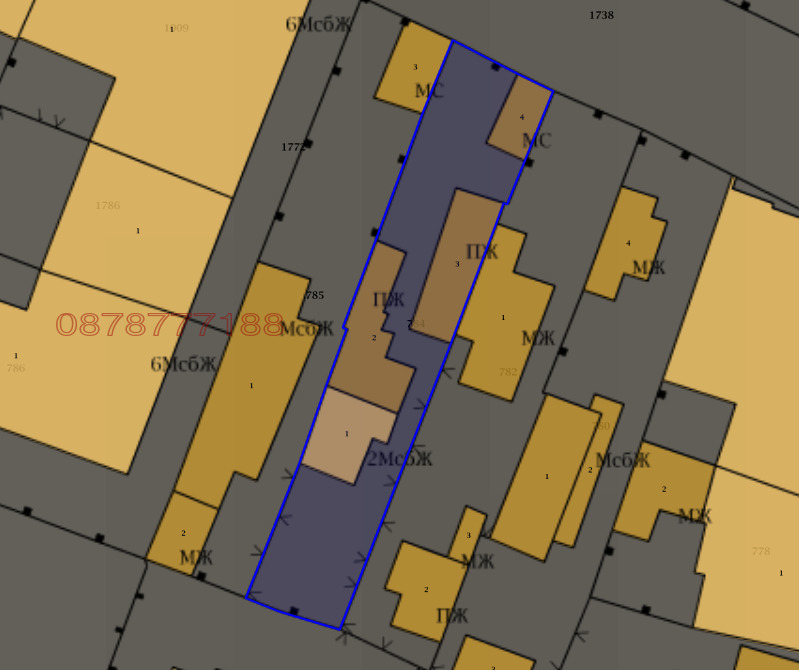 Продава ПАРЦЕЛ, гр. София, Редута