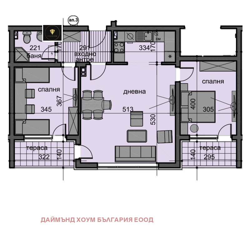 Продава 3-СТАЕН, гр. Пловдив, Остромила, снимка 10 - Aпартаменти - 48377798