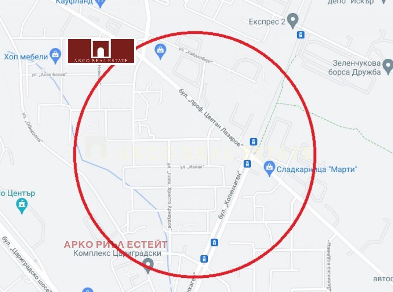 À vendre  Parcelle Sofia , Droujba 2 , 3316 m² | 28399710
