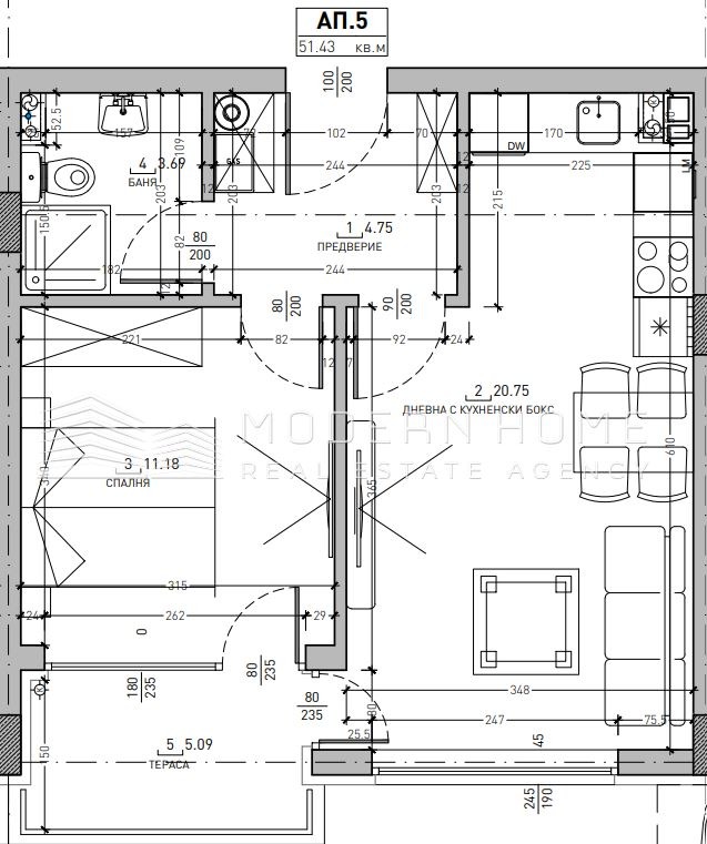 Продава 2-СТАЕН, гр. София, Малинова долина, снимка 9 - Апартаменти - 56066255