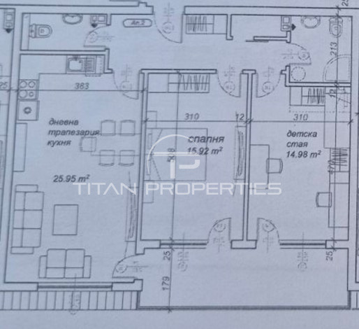 Προς πώληση  2 υπνοδωμάτια Πλοβδηβ , Κγιουτσυκ Παρηζ , 109 τ.μ | 15920705 - εικόνα [2]