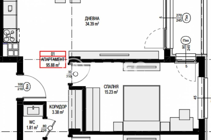 For Sale  2 bedroom Sofia , Ovcha kupel 2 , 113 sq.m | 17727635 - image [4]