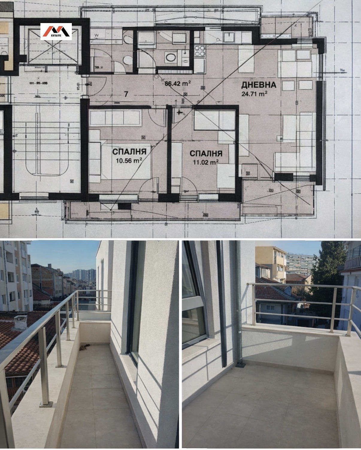 Продава 3-СТАЕН, гр. Стара Загора, Казански - изток