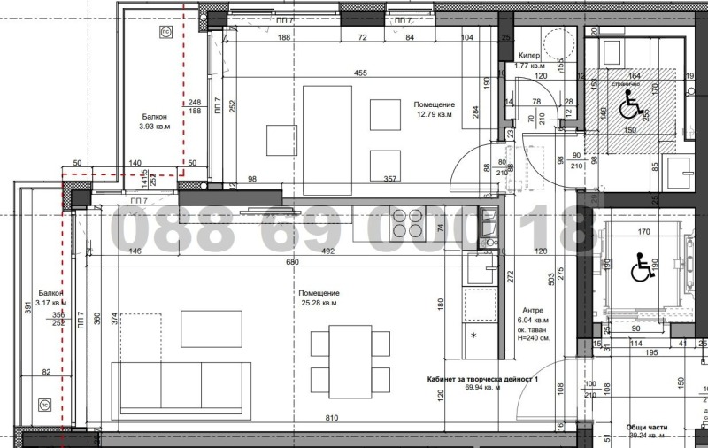 Продается  1 спальня Варна , Фестивален комплекс , 80 кв.м | 42860649 - изображение [13]