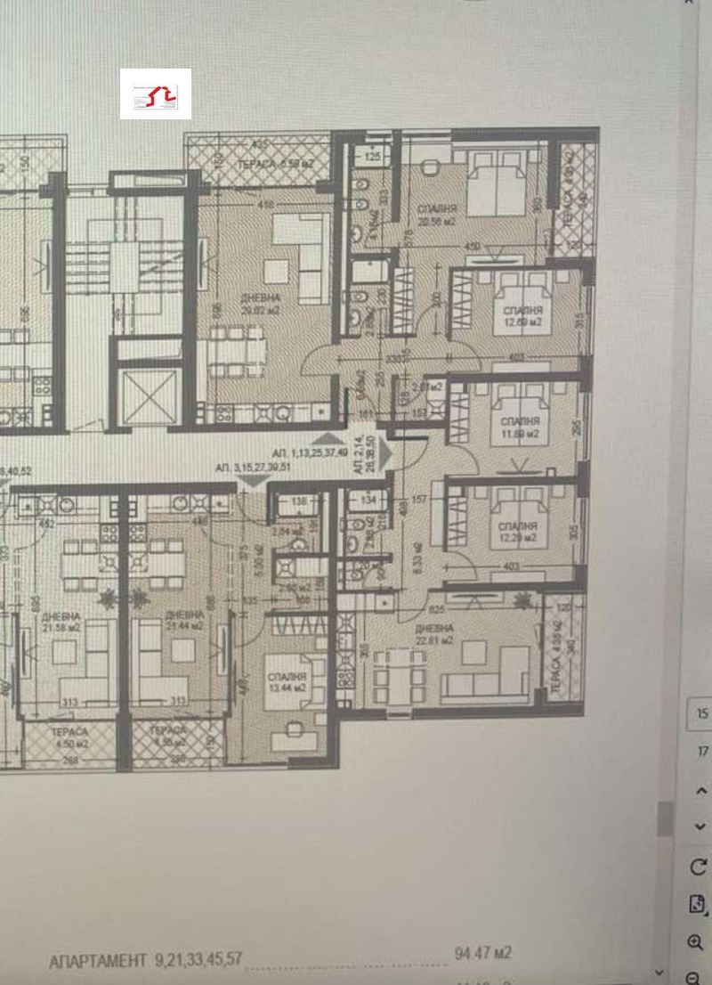 In vendita  1 camera da letto Sofia , Malinova dolina , 77 mq | 42973311 - Immagine [4]