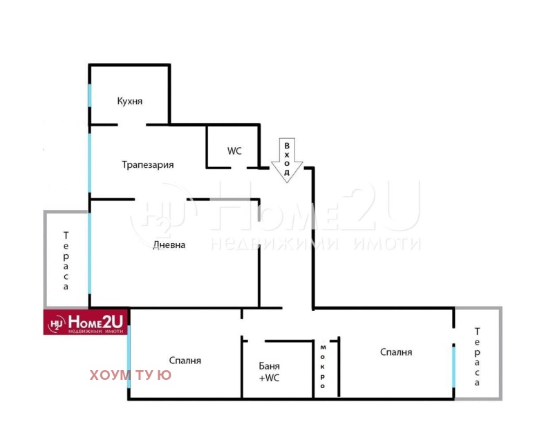 Продаја  2 спаваће собе Софија , Центар , 97 м2 | 93137281 - слика [16]