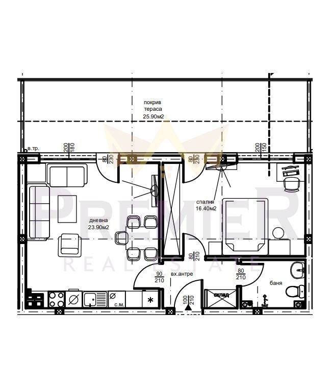 Продава 3-СТАЕН, гр. Пловдив, Беломорски, снимка 6 - Апартаменти - 54249466